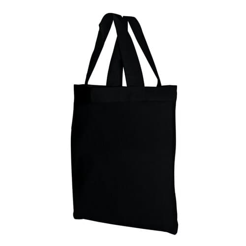 Baumwolltasche mit kurzen Griffen - 125 g/m² - 22 x 26 cm
