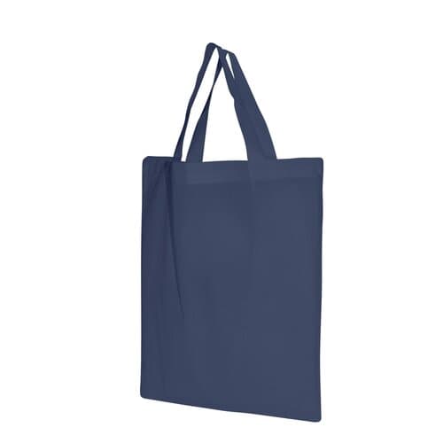 Baumwolltasche mit kurzen Griffen - 135 g/m² - 38 x 42 cm
