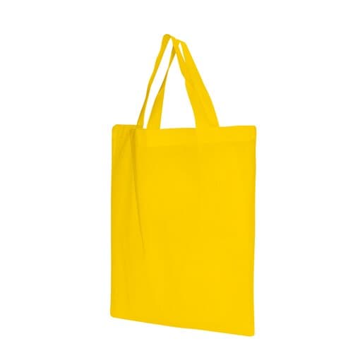 Baumwolltasche mit kurzen Griffen - 135 g/m² - 38 x 42 cm