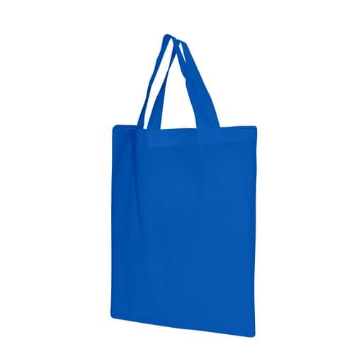 Baumwolltasche mit kurzen Griffen - 135 g/m² - 38 x 42 cm