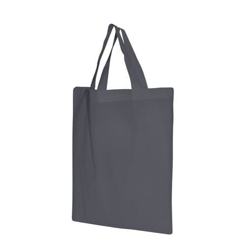 Baumwolltasche mit kurzen Griffen - 135 g/m² - 38 x 42 cm
