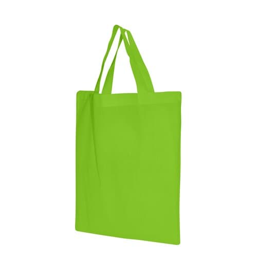 Baumwolltasche mit kurzen Griffen - 135 g/m² - 38 x 42 cm