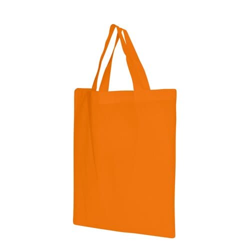 Baumwolltasche mit kurzen Griffen - 135 g/m² - 38 x 42 cm