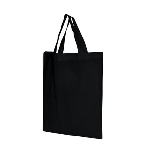 Baumwolltasche mit kurzen Griffen - 135 g/m² - 38 x 42 cm
