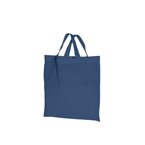 Baumwolltasche mit kurzen Griffen - 140 g/m² - 28 x 32 cm