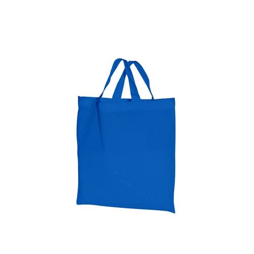 Baumwolltasche mit kurzen Griffen - 140 g/m² - 28 x 32 cm