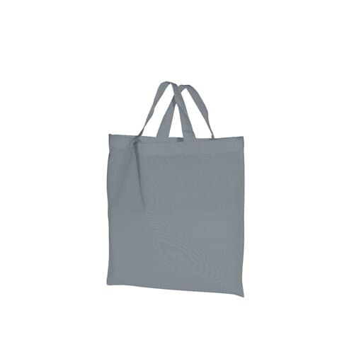 Baumwolltasche mit kurzen Griffen - 140 g/m² - 28 x 32 cm