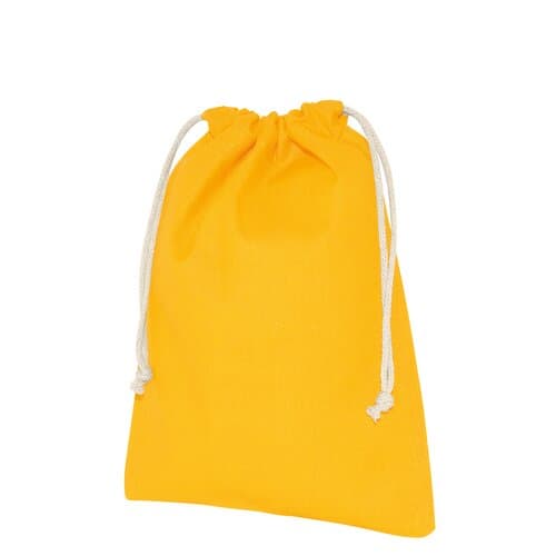 Baumwollbeutel mit doppeltem Kordelzug - 135 g/m² - 15 x 20 cm