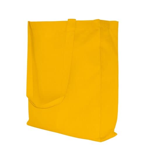 Baumwolltasche mit langen Griffen - 135 g/m² - 38 x 42 x 10 cm