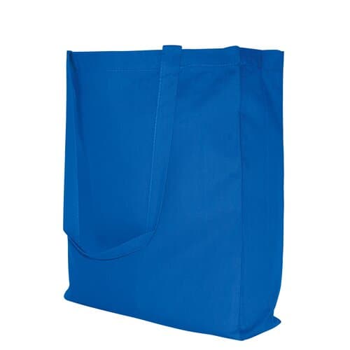 Baumwolltasche mit langen Griffen - 135 g/m² - 38 x 42 x 10 cm