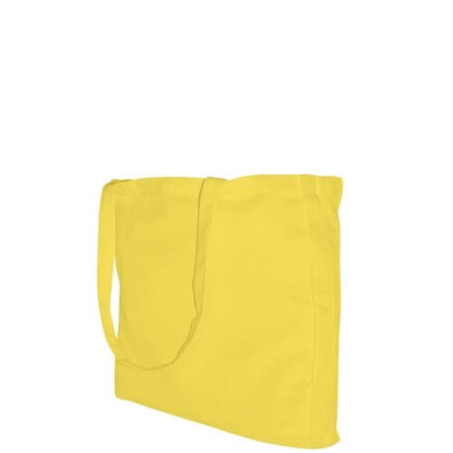 Baumwolltasche mit langen Griffen - 250 g/m² - 38 x 42 x 8 cm