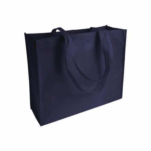 Non-Woven-Tasche mit langen Griffen - 100 g/m² - 50 x 12 x 40 cm