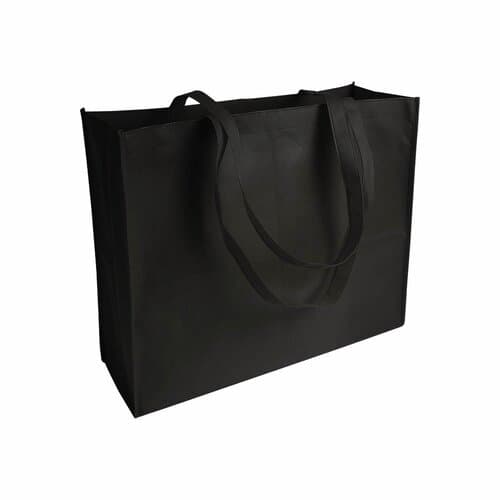 Non-Woven-Tasche mit langen Griffen - 100 g/m² - 50 x 12 x 40 cm