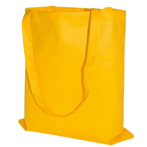 Non-Woven-Tasche mit langen Griffen - 80 g/m² - 38 x 42 cm