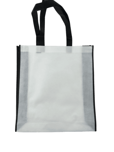 Non-Woven-Tasche mit langen Griffen - 80 g/m² - 38 x 42 x 10 cm