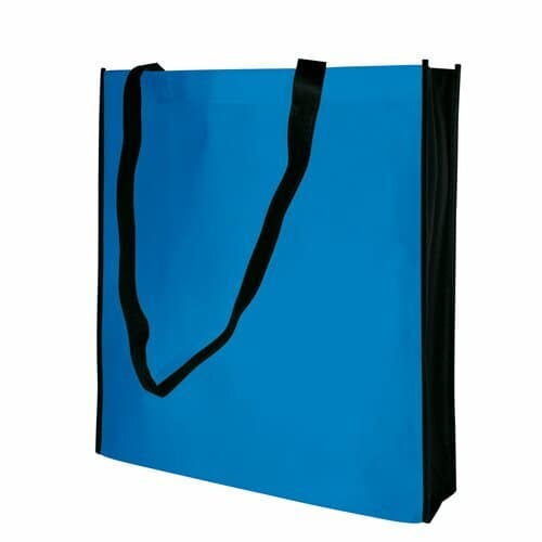 Non-Woven-Tasche mit langen Griffen - 80 g/m² - 38 x 42 x 10 cm