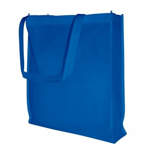 Non-Woven-Tasche mit langen Griffen - 80 g/m² - 38 x 42 x 10 cm