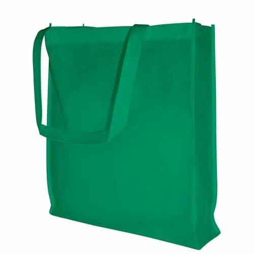 Non-Woven-Tasche mit langen Griffen - 80 g/m² - 38 x 42 x 10 cm