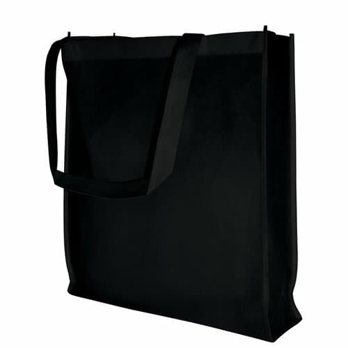 Non-Woven-Tasche mit langen Griffen - 80 g/m² - 38 x 42 x 10 cm