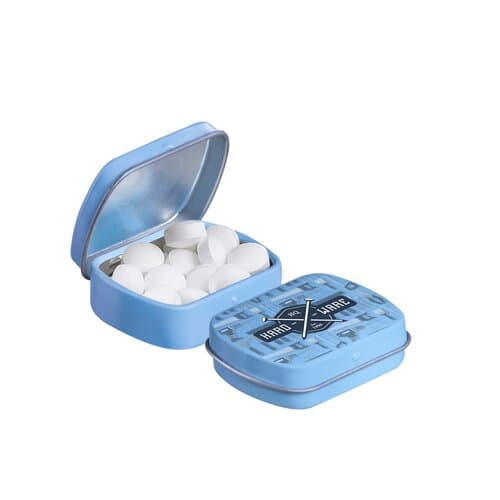 Mikro Klappdeckeldose Pfefferminz