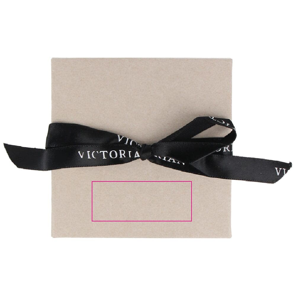 Victorian Luscious Bloom Kerze – Druckbeispiel Tampondruck, 1-farbig, 50 x 20 mm - Oberkante, Lasche