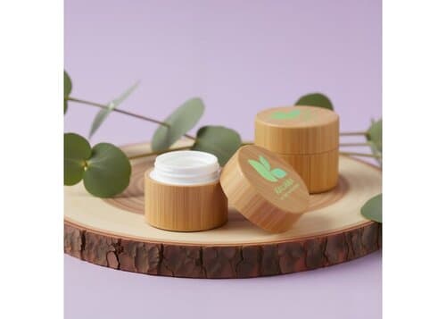 Lipbalm rund Bambus