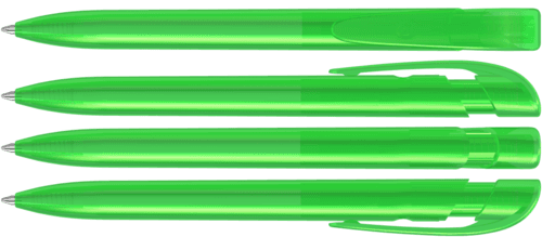 YES transparent Druckkugelschreiber