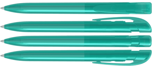 YES transparent Druckkugelschreiber