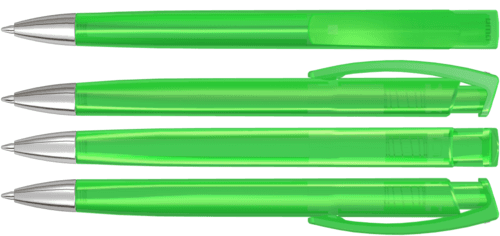 TRINITY transparent SI Druckkugelschreiber
