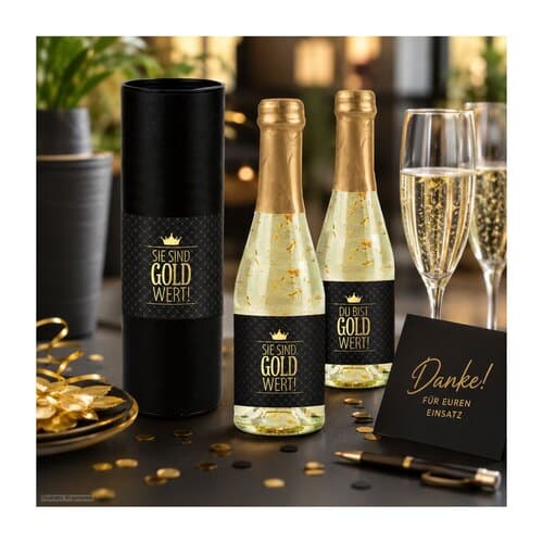 Geschenkartikel / Präsentartikel: Du bist Gold wert