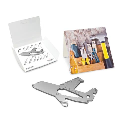 Geschenkartikel: ROMINOX® Key Tool / Multifunktionswerkzeug im Motiv-Mäppchen Werkzeug