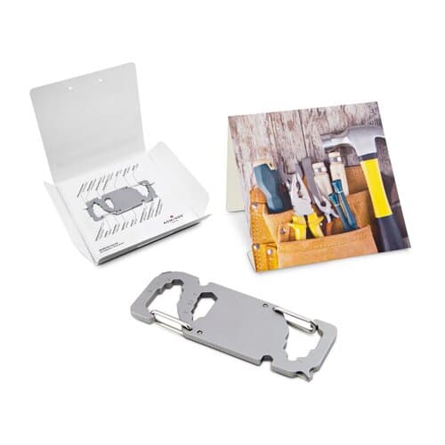 Geschenkartikel: ROMINOX® Key Tool / Multifunktionswerkzeug im Motiv-Mäppchen Werkzeug