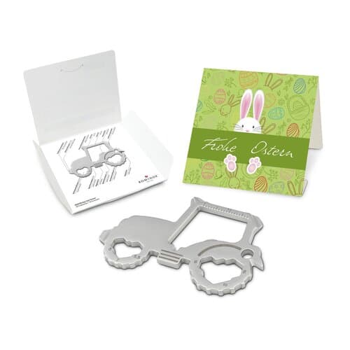 Geschenkartikel: ROMINOX® Key Tool / Multifunktionswerkzeug im Motiv-Mäppchen Osterhase
