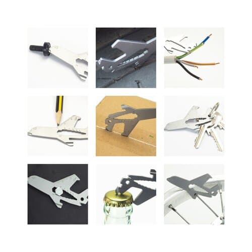Geschenkartikel: ROMINOX® Key Tool / Multifunktionswerkzeug im Motiv-Mäppchen Werkzeug