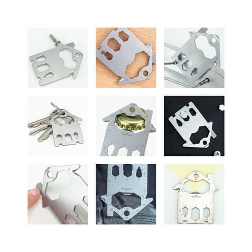 Geschenkartikel: ROMINOX® Key Tool / Multifunktionswerkzeug im Motiv-Mäppchen Werkzeug
