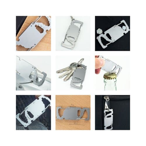 Geschenkartikel: ROMINOX® Key Tool / Multifunktionswerkzeug im Motiv-Mäppchen Werkzeug
