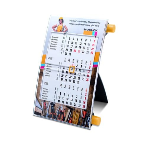 Tischkalender Vision, 6-sprachig