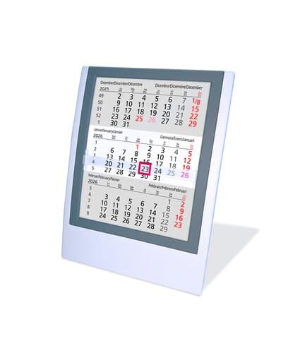 Tischkalender Elegance, 6-sprachig