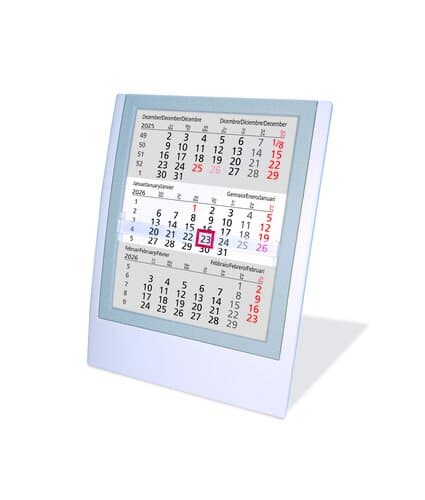 Tischkalender Elegance, 6-sprachig