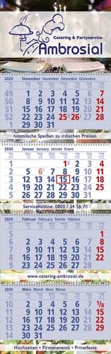 Papierwandkalender Exclusiv 3