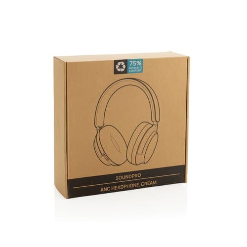 Soundpro ANC Kopfhörer aus RCS rec. Kunststoff