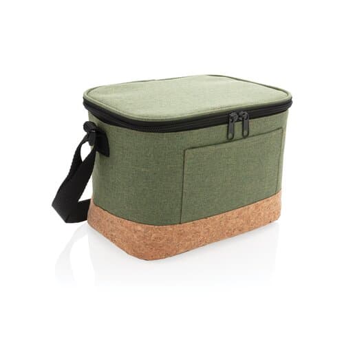 Two-Tone Kühltasche mit Korkdetails