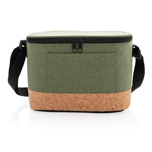 Two-Tone Kühltasche mit Korkdetails