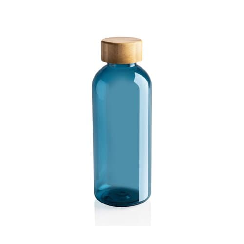RCS rPET Flasche mit Bambus-Deckel