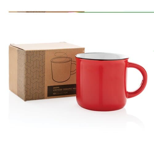 Vintage Keramiktasse, 280ml