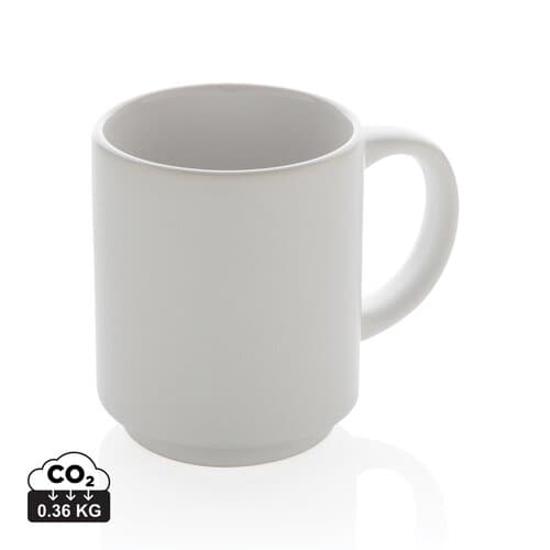 Stapelbare Keramiktasse, 180ml
