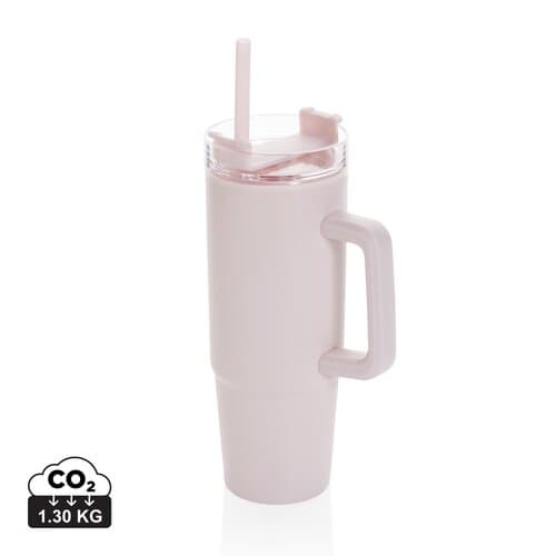 Tana Becher aus RCS recyceltem Kunststoff mit Griff 750ml