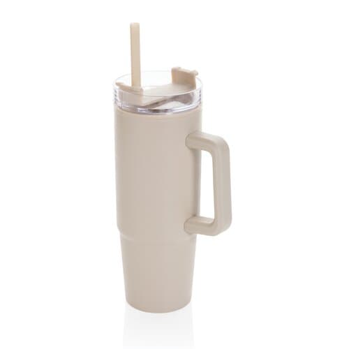 Tana Becher aus RCS recyceltem Kunststoff mit Griff 750ml