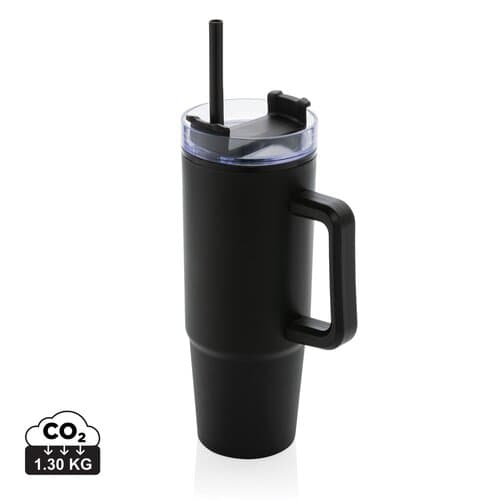 Tana Becher aus RCS recyceltem Kunststoff mit Griff 750ml