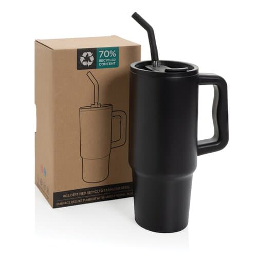 Embrace Deluxe Becher aus RCS recyceltem Edelstahl 900ml